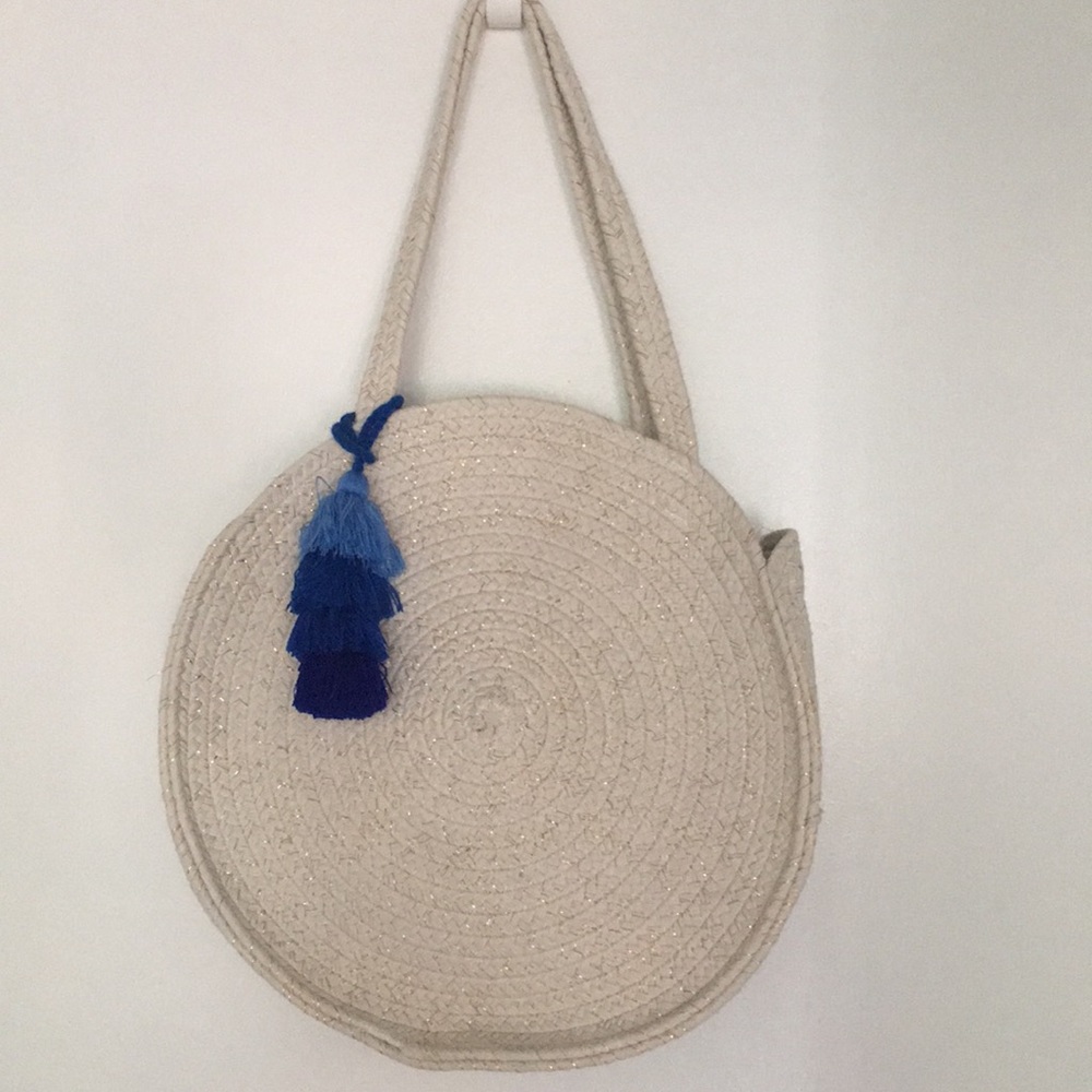 Woven Circle Tote